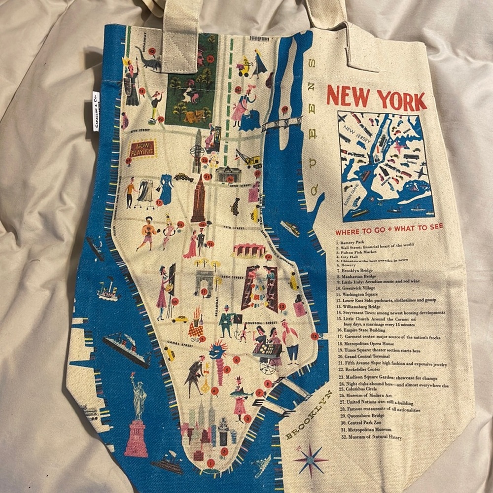 New York reusable tote